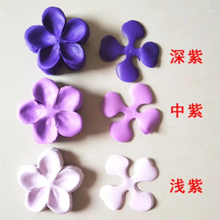 6-layer Wave Rose Soap Flower Slices