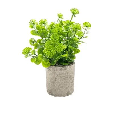 Mini Artificial Landscape Tree Flower Potted Plant